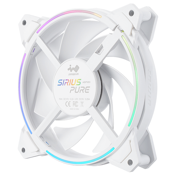 INWIN Sirius Pure asp120 Fan RGB. INWIN Sirius Pure asp120 Fan RGB 6144473. In win Sirius Pure asp120 Black.