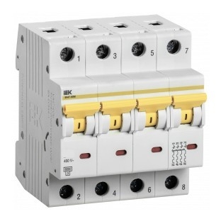 Iek MVA31-4-025-C Выкл. авт. ВА47-60M 4Р 25А 6кА С