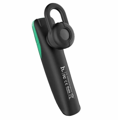 Наушники с микрофоном Hoco E1 черный внутриканальные BT крепление за ухом