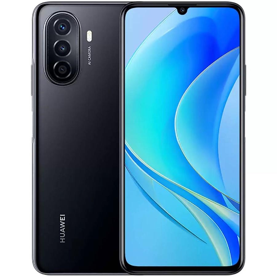 Купить Смартфон Huawei Nova Y70 128Gb 4Gb черный моноблок 3G 4G 2Sim 6.75