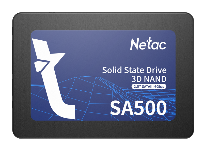 Картинка - Ssd накопитель Netac SSD SA500 2.5 SATAIII 3D NAND 240GB, R/W up to 520/450MB/s, 3y wty (NT01SA500-240-S3X) NT01SA500-240-S3X