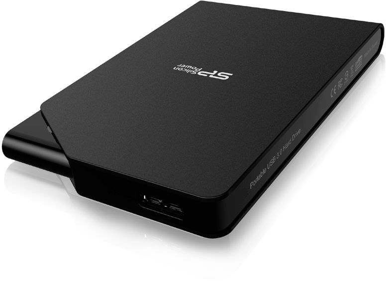 Картинка - Жесткий диск Silicon Power USB 3.0 1Tb SP010TBPHDS03S3K S03 Stream 2.5" черный
