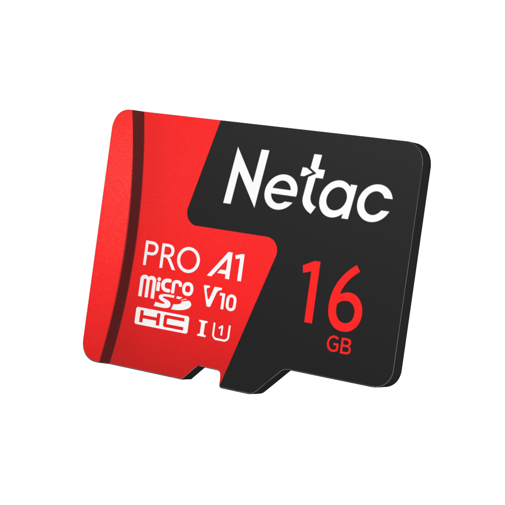 Картинка - Карта памяти Netac MicroSD card P500 Extreme Pro 16GB, retail version w/SD adapter