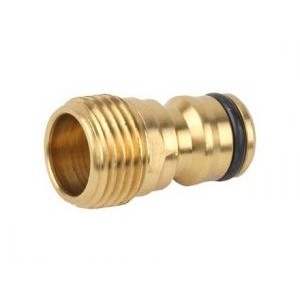 Адаптер Raco 4246-55016B Д.вх.3/4" Д.вых.3/4" золотистый/черный