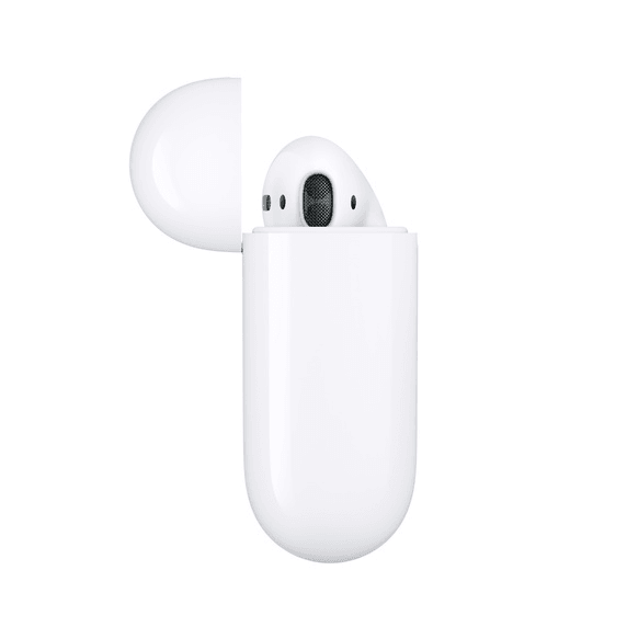 Картинка - Гарнитура вкладыши Apple AirPods 2 белый беспроводные bluetooth в ушной раковине (MV7N2AM/A) MV7N2AM/A