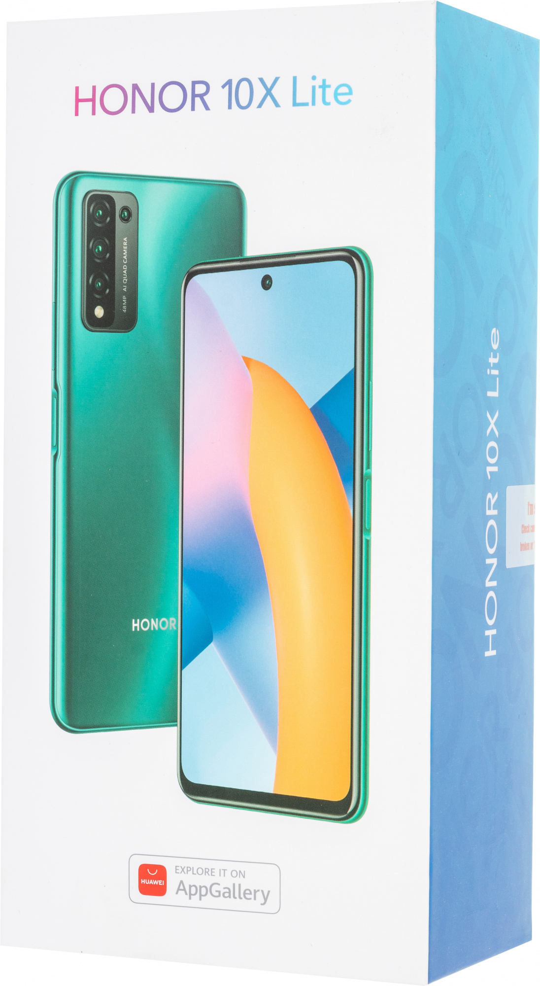 Купить Смартфон Honor 10X Lite 128Gb 4Gb черный моноблок 3G 4G 2Sim 6.67