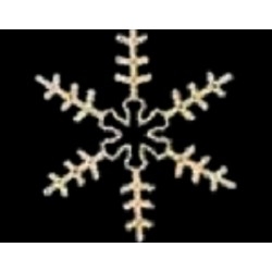 NEON-NIGHT (501-313) Фигура BN-107  "Большая Снежинка" {белая, размер 95*95 см  }