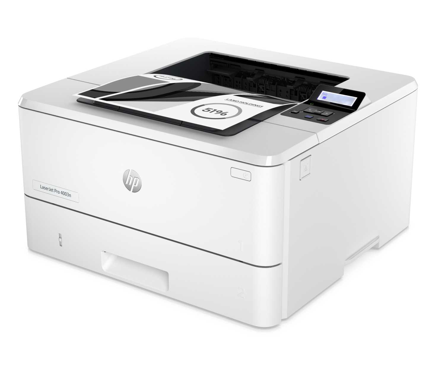 Принтер HP LaserJet Pro M4003n (A4), 40 ppm, 256MB, 1.2 MHz, tray 100+250  pages, USB+Etherneti, Duty - 80K pages