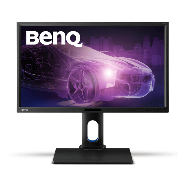 Картинка - Монитор BENQ 23,8" BL2420PT, IPS, LED,  2560x1440, 250cd/m2, 20M:1, 100% sRGB,178/178, 5ms, D-sub, DVI, DP, HDMI,2*USB 2.0, Speaker, Audio, HAS Pivot Tilt Black (9H.LCWLA.TPE)