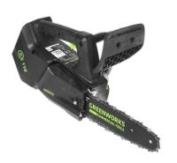 Greenworks GD40TCS Цепная пила аккумуляторная, {40V, 25 см, без АКБ и ЗУ} [2003807]
