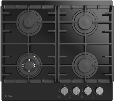 Встраиваемая варочная панель газовая EVELUX EVELUX HEG 650 BG