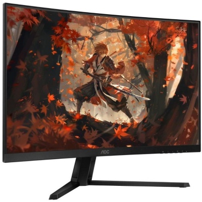 МОНИТОР 32" AOC CQ32G4VE Black (VA, изогнутый, 2560x1440, 180Hz, 0.5 ms, 178°/178°, 300 cd/m, 80M:1, +2xHDMI 2.0, +DP)