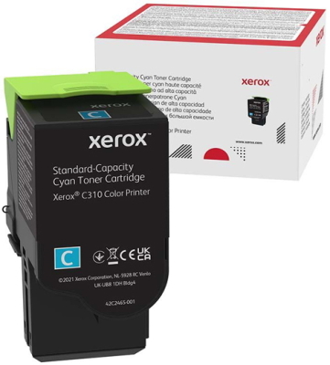 Картридж лазерный Xerox 006R04361 голубой (2000стр.) для Xerox С310