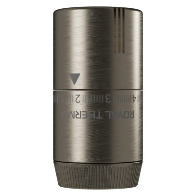 Термоголовка жидкостная Royal Thermo Design М30х1,5 (никель матовый)