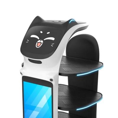 Сервисный робот-доставщик PuduRobotics модели BellaBot Pro (цвет: белый)