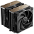 Кулер для процессора DEEPCOOL AK620 G2 LGA1851/1700/1200/115X/AM5/AM4 (8шт/кор, TDP 260W, PWM, DUAL Fan 120mm, 6 тепл. трубок, Copper Base, Wood-grain top cover, черный) RET (R-AK620G2-BKNNMN-GJD)