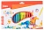 Фломастеры Deli EC10020 ColoRun Вентилируемый 24цв. коробка с европодвесом