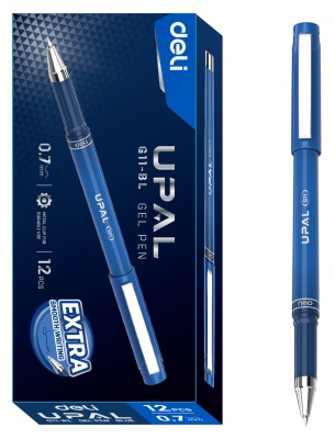 Ручка гелев. Deli EG11-BL d=0.7мм (1шт)