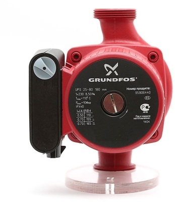Насос циркуляционный поверхностный Grundfos UPS 25-80 165Вт 7998л/час