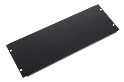 Фальшпанель в шкаф 19" 4U, цвет черный (ФП-4-9005)