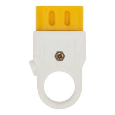 REXANT 11-8526 Розетка разборная без з/к 10А плоская белая