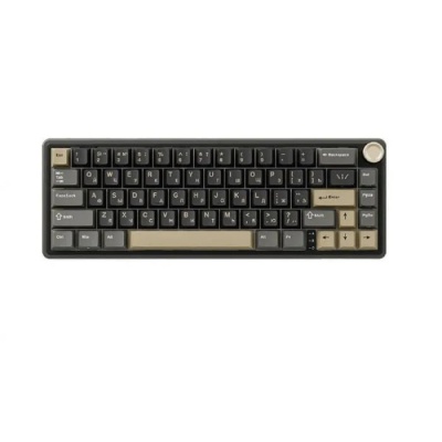 Компактная (65%) механическая клавиатура Royal Kludge R65 - проводная , 66 клавиш, Gasket Mount, Phantom, переключатели RK Brown