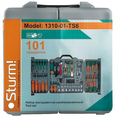 Набор инструментов Sturm! 1310-01-TS6 101 предмет (жесткий кейс)