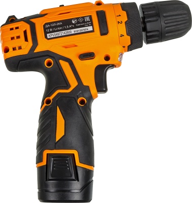 Дрель-шуруповерт Вихрь ДА-12Л-2КА аккум. патрон:быстрозажимной (кейс в комплекте)
