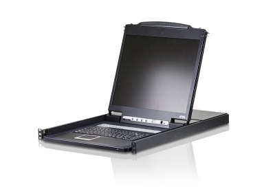 Квм консоль ATEN 19" 8-Port PS/2-USB VGA Single Rail LCD KVM Switch (CL1308N-ATA-RG)