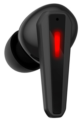 Наушники с микрофоном A4Tech Bloody M70 черный/красный вкладыши BT в ушной раковине (M70 BLACK+ RED)