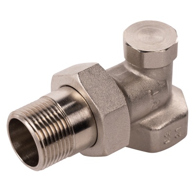 Вентиль на обратную подводку угловой 3/4'
