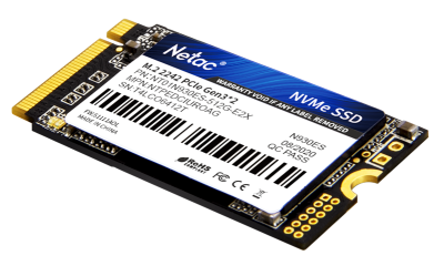Ssd накопитель Netac SSD N930ES PCIe 3 x2 M.2 2242 NVMe 3D NAND 512GB, R/W up to 1650/1500MB/s, 3y wty (NT01N930ES-512G-E2X)