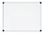 Доска магнитно-маркерная Deli E39038A лак белый 120x240см алюминиевая рама сталь