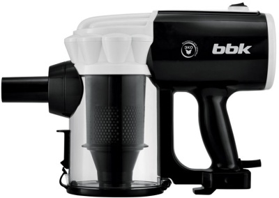 Пылесос ручной BBK BV2512 600Вт черный/белый