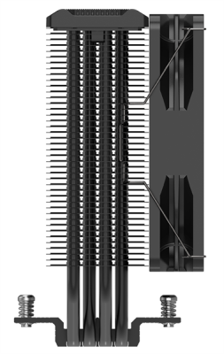 Кулер для процессора PCCooler Paladin EX400 ARGB S115X/1200/1700/AM4 (24 шт/кор, TDP 180W, 120mm PWM ARGB FAN, 4 тепловые трубки 6мм, 800-1800RPM, 28,6dBa) (Paladin EX400 ARGB)