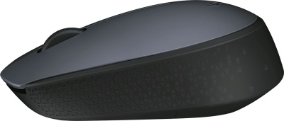 Мышь Logitech M170 черный/темно-серый оптическая (1000dpi) беспроводная USB для ноутбука (2but)