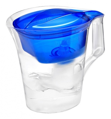 Кувшин Барьер Твист синий 4л.