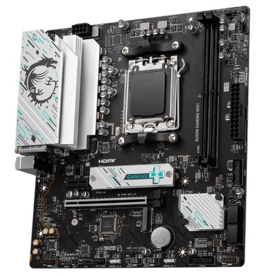 Материнская плата MSI B650M GAMING WIFI B650, AM5, 2*DDR5, 1*PCIEx16, 1*PCIEx1, 2*M.2, 1*TypeC, 7*USB3.2Gen1, 6*USB2.0, 4*SATA3.0, 2.5G, DP, HDMI, M-ATX, RTL