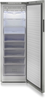 Морозильная камера Бирюса Б-M6047SN металлик