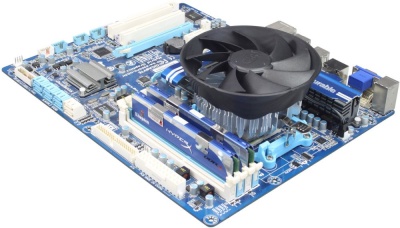 Устройство охлаждения(кулер) Deepcool GAMMA HUNTER Soc-AM4/AM3+/1150/1151/1200 3-pin 21dB Al 95W 252gr Ret