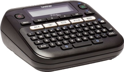 Термопринтер Brother P-touch PT-D210 (для печ.накл.) стационарный черный