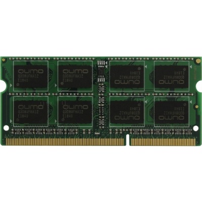 QUMO DDR3 SODIMM 8GB QUM3S-8G1600C11L PC3-12800, 1600MHz, 1.35V OEM/RTL