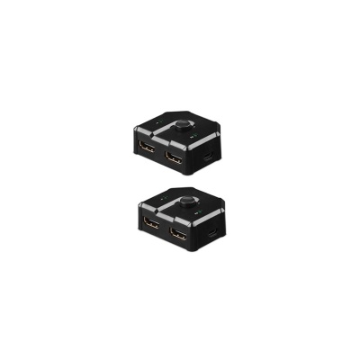 Greenconnect Переключатель HDMI 2.0, 2 к 1 Bi-Direction Switch Greenconnect серия Greenline GL-vTC03T(GL-vTC03T)