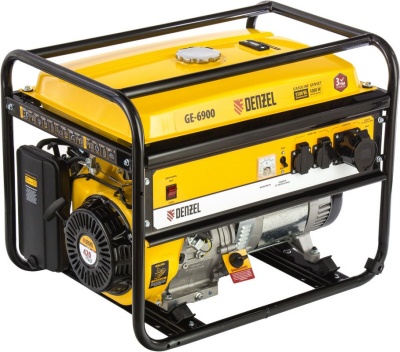 Генератор Denzel GE 6900 5.5кВт