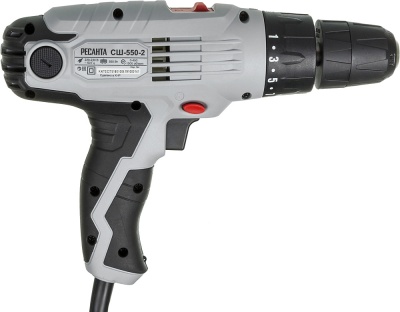 Дрель-шуруповерт Ресанта СШ-550-2 550Вт патрон:быстрозажимной