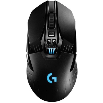 Мышь игровая Logitech G903 Lightspeed Hero [910-005673] черная, 100-16000dp Hero 25K, беспроводная 2.4GHz и Bluetooth, USB приемник LIGHTSPEED™, 11 кнопок, Li-Po + USB 1,8м, под обе руки