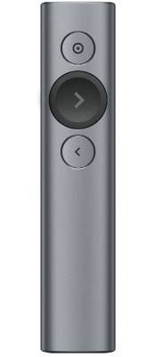 Презентер Logitech Spotlight Radio USB (30м) серый