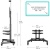 Подставка для телевизора Onkron TS1552 черный 40"-70" макс.60.5кг напольный мобильный Подставка для телевизора Onkron TS1552 черный 40"-70" макс.60.5кг напольный мобильный