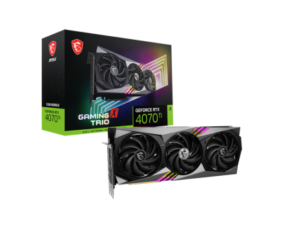 Видеокарта MSI GeForce RTX 4070 Ti GAMING X TRIO 12G