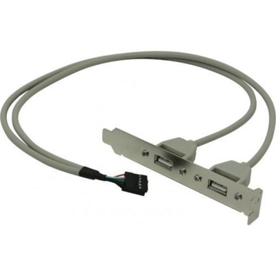 ORIENT C086, Планка портов в корпус 2xUSB 2.0, oem